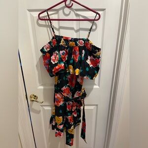 Floral Off-Shoulder Dress